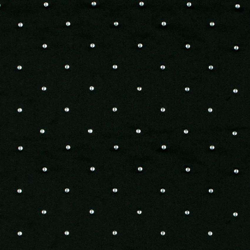 Noir Black Contemporary Patterned Woven Drapery and Upholstery Fabric by the Yard