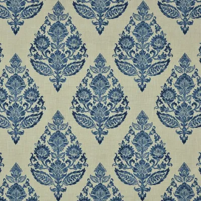 E2874 Antique Blue Drapery and Upholstery Fabric by the yard
