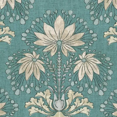 E8869 Teal Drapery and Upholstery Fabric by the yard