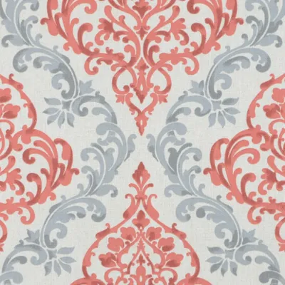 E2084 Coral Drapery and Upholstery Fabric by the yard