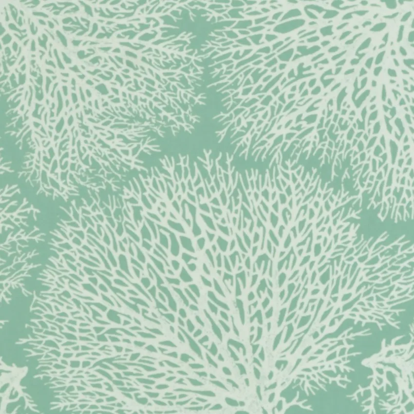 Spa Seafoam and Spa Blue Multi Purpose Print Drapery and Upholstery Fabric by the Yard