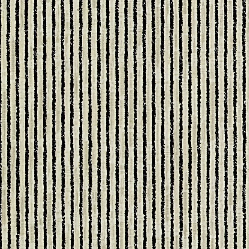 Black and Cream Go Withs Print Drapery and Upholstery Fabric by the Yard