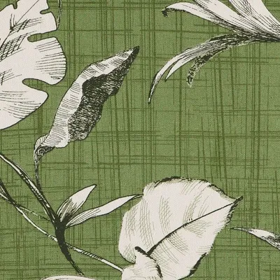 E9195 Palm Drapery and Upholstery Fabric by the yard