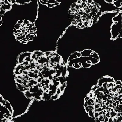 E0975 Black Drapery and Upholstery Fabric by the yard