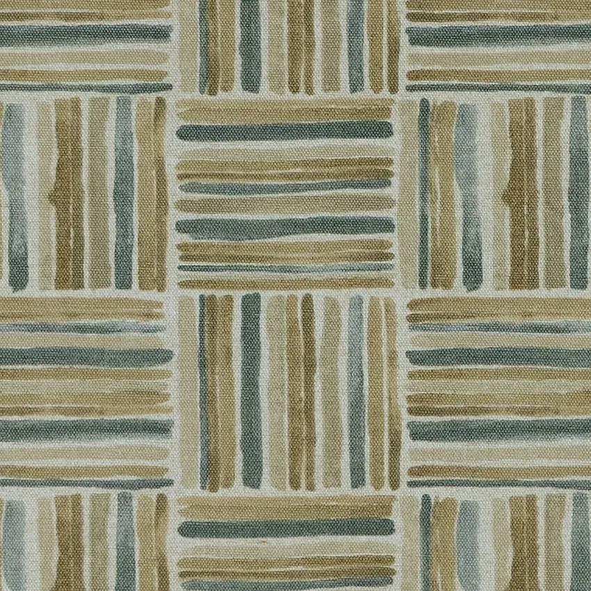 Sand Beige and Cream Contemporary Print Drapery and Upholstery Fabric by the Yard