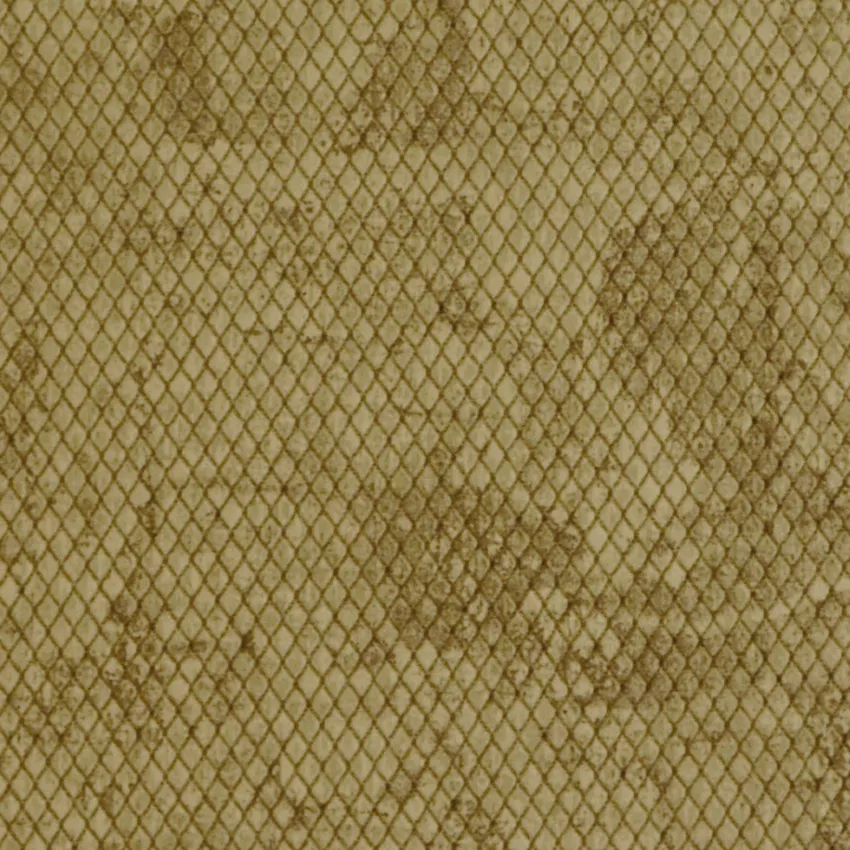 Vintage Gold Caramel and Tan Animal Print Skin Print Drapery and Upholstery Fabric by the Yard