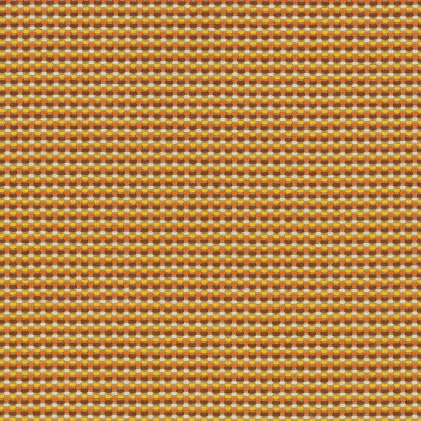 Mimosa Orange Texture Outdoor Drapery and Upholstery Fabric by the Yard