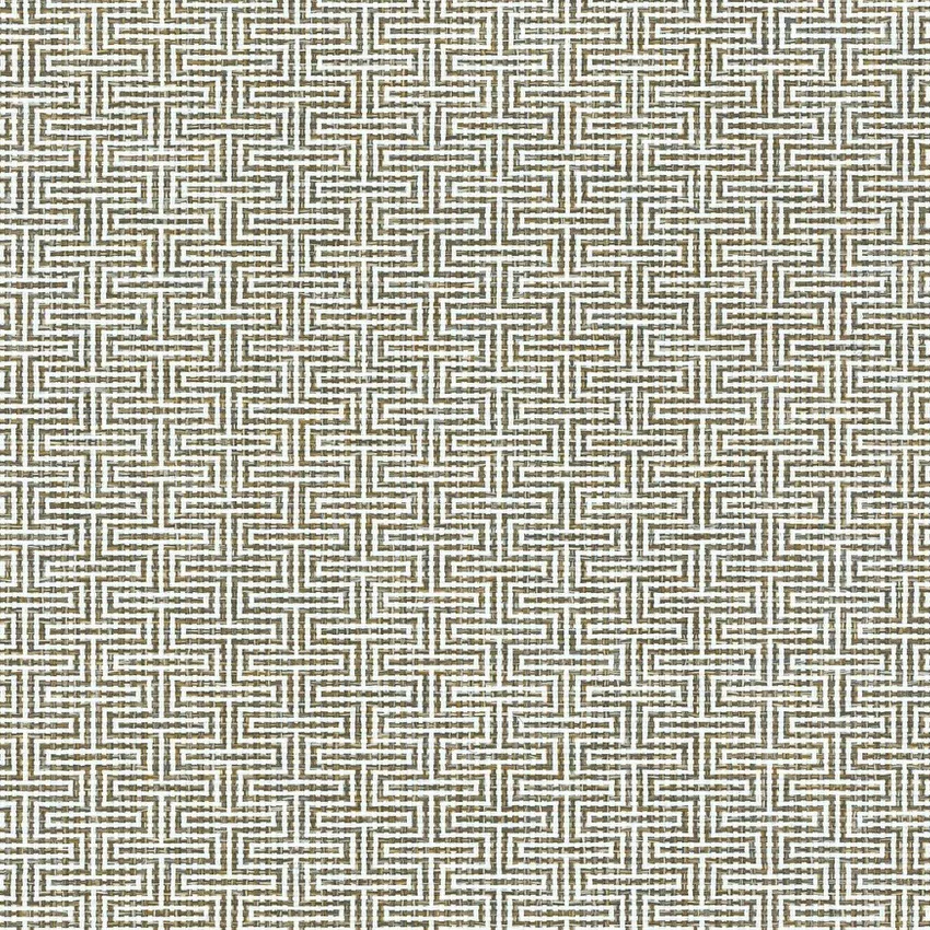 Taupe Beige and Neutral Geometric Outdoor Drapery and Upholstery Fabric by the Yard