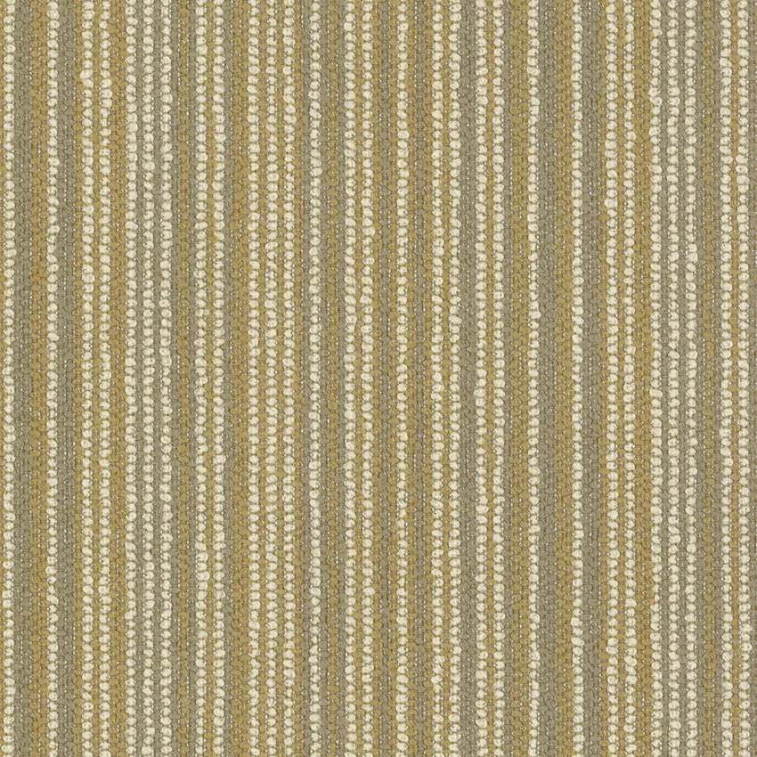 Travertine Beige and Cream Railroaded Outdoor Drapery and Upholstery Fabric by the Yard