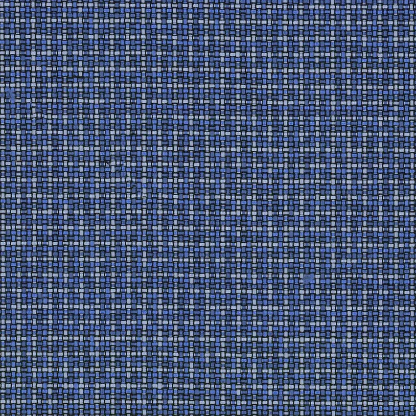 Dark Denim Navy and Royal Blue Contemporary Outdoor Drapery and Upholstery Fabric by the Yard