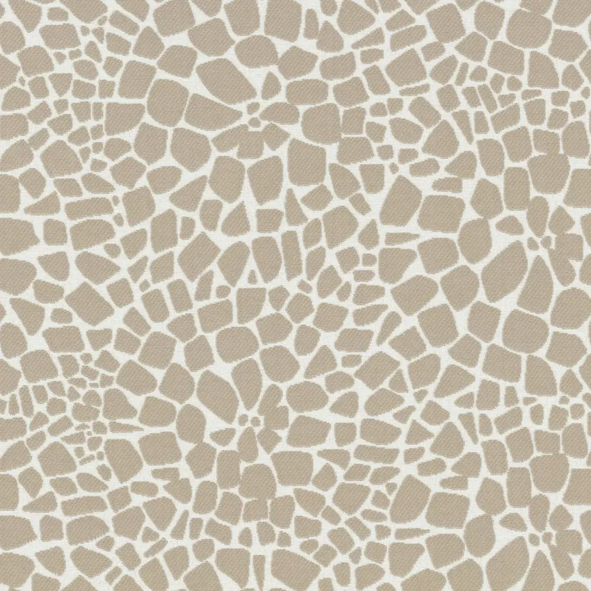 Linen Beige and Neutral Animal Print Skin Outdoor Drapery and Upholstery Fabric by the Yard