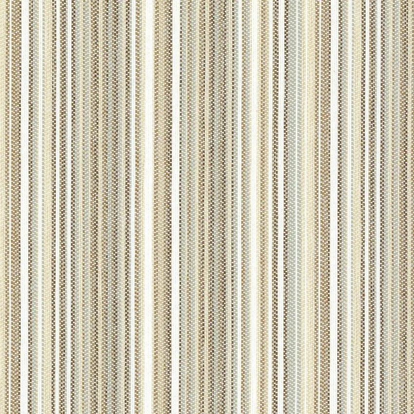 Travertine Neutral and Tan Railroaded Outdoor Drapery and Upholstery Fabric by the Yard
