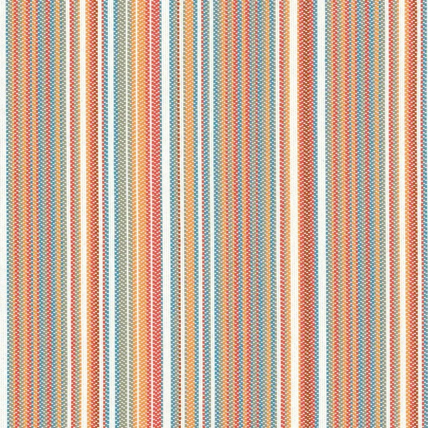 Santa Fe Dusty Blue and Gray Railroaded Outdoor Drapery and Upholstery Fabric by the Yard