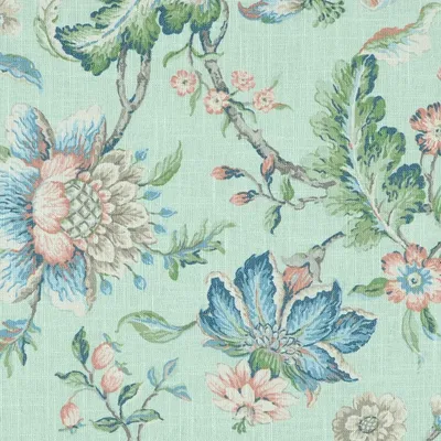 E7434 Seafoam Drapery and Upholstery Fabric by the yard