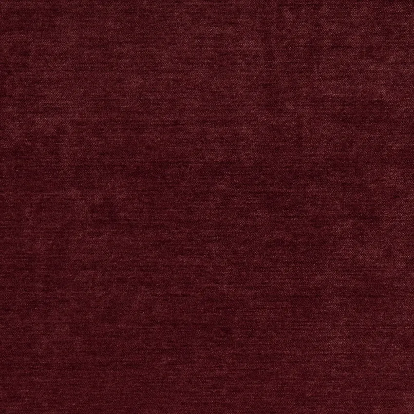 Burgundy Red & Burgundy Plain & Solid Chenille Drapery and Upholstery Fabric by the Yard