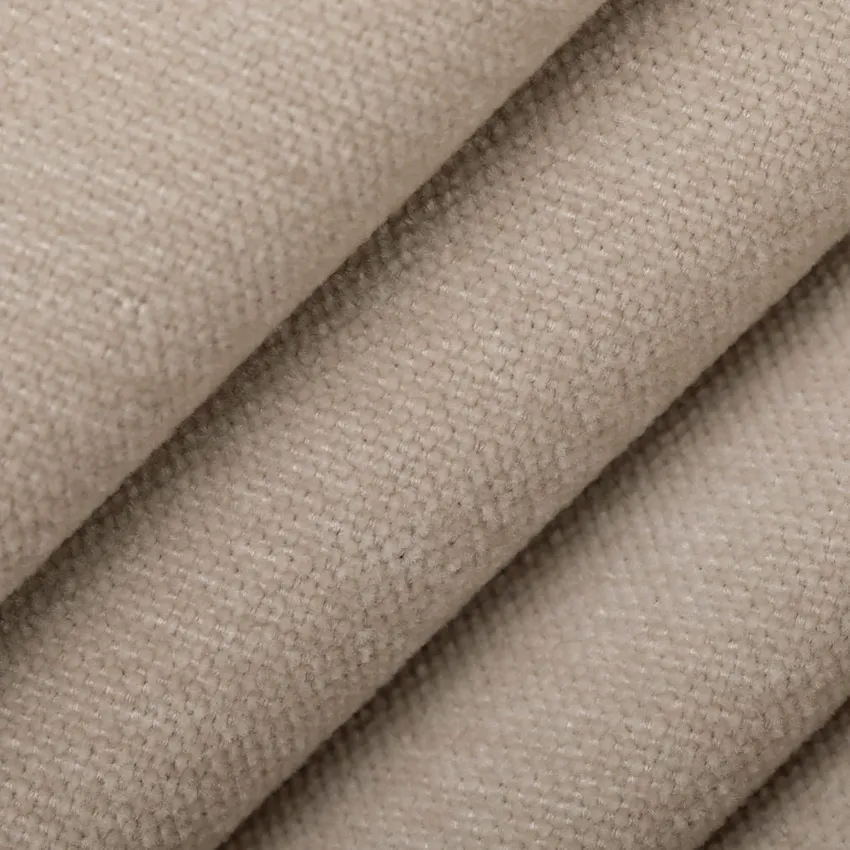 Driftwood Beige & Taupe Plain & Solid Chenille Drapery and Upholstery Fabric by the Yard — Upholstery and Drapery Fabric