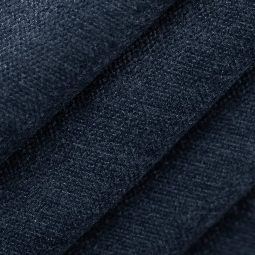Navy Blue Plain & Solid Chenille Drapery and Upholstery Fabric by the Yard — Upholstery and Drapery Fabric