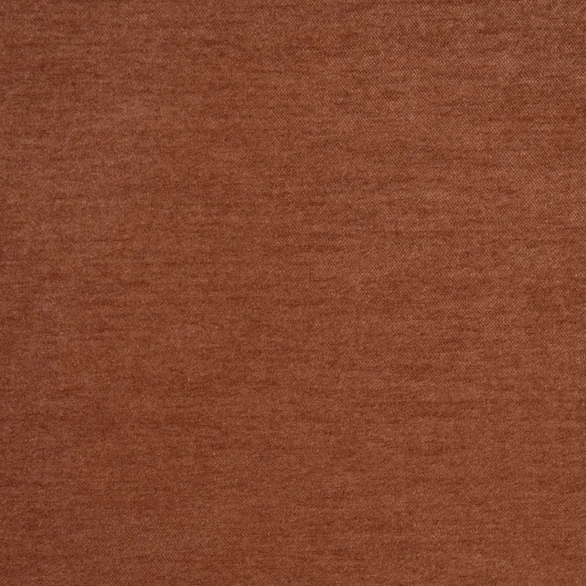 Cinnamon Orange & Rust Plain & Solid Chenille Drapery and Upholstery Fabric by the Yard