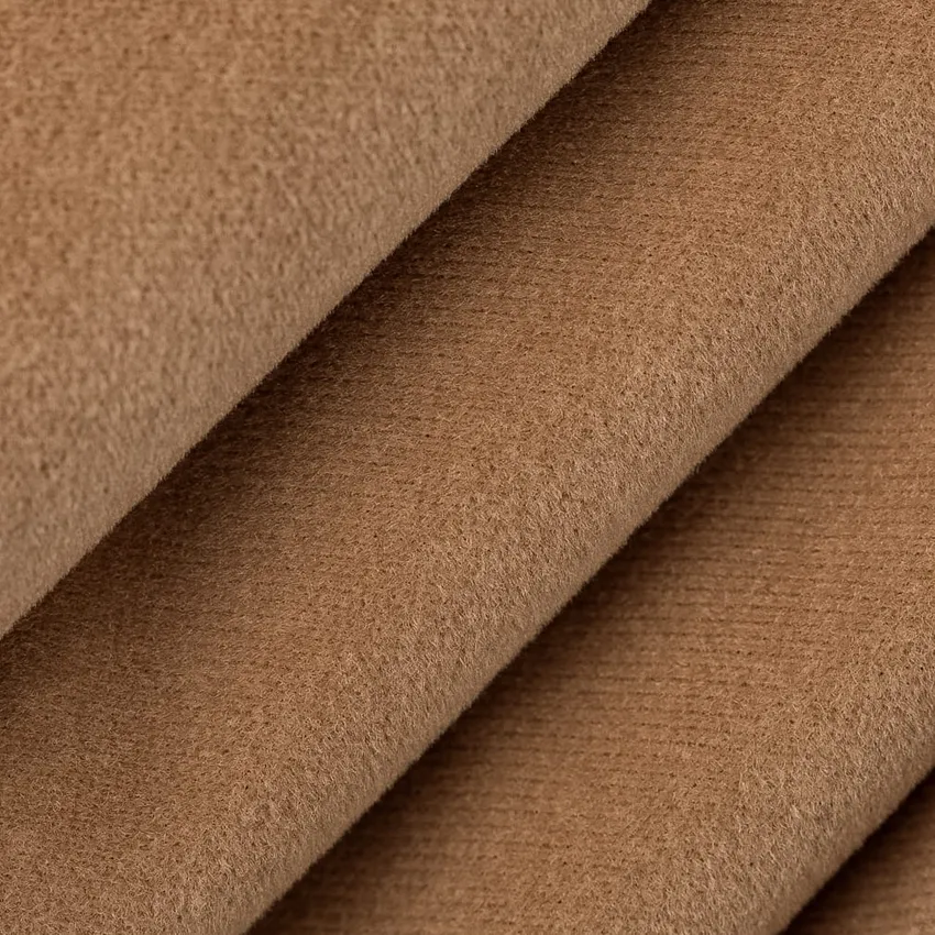 Bronze Brown Plain & Solid Velvet Drapery and Upholstery Fabric by the Yard — Upholstery and Drapery Fabric
