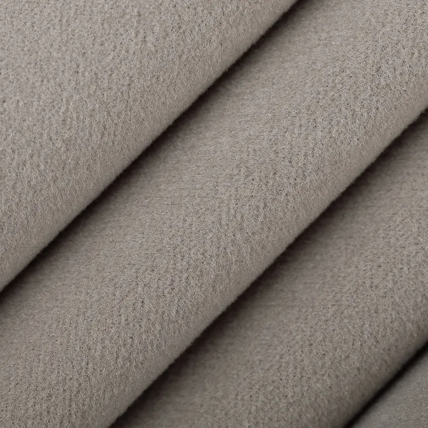 Dove Grey & Silver Plain & Solid Velvet Drapery and Upholstery Fabric by the Yard — Upholstery and Drapery Fabric