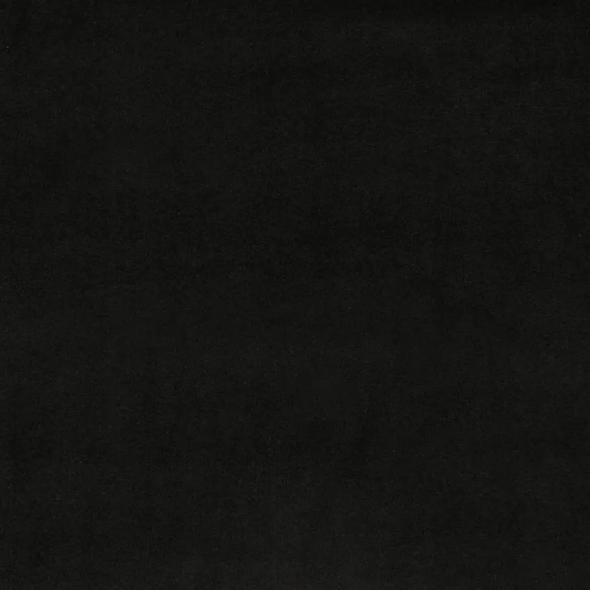 Onyx Black Plain & Solid Velvet Drapery and Upholstery Fabric by the Yard