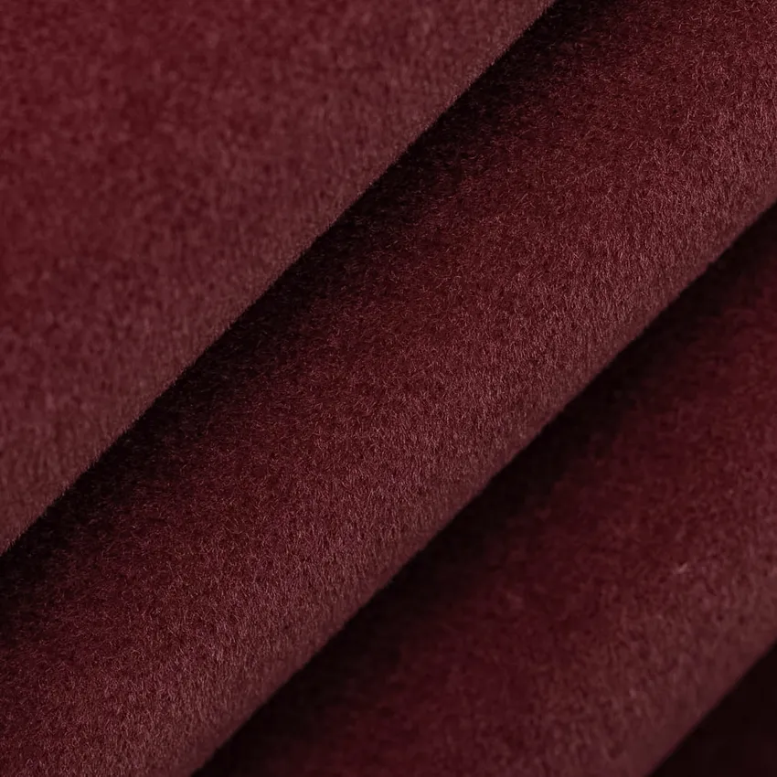 Wine Red & Burgundy Plain & Solid Velvet Drapery and Upholstery Fabric by the Yard — Upholstery and Drapery Fabric