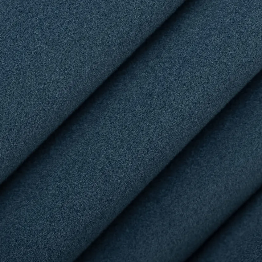 Admiral Blue Plain & Solid Velvet Drapery and Upholstery Fabric by the Yard — Upholstery and Drapery Fabric