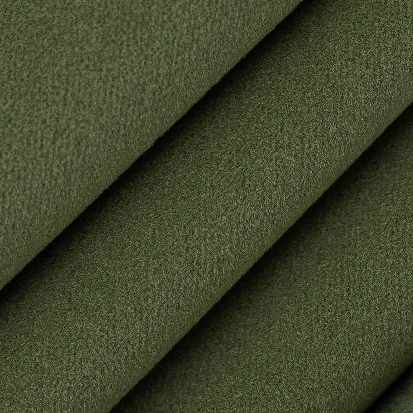 Basil Green Plain & Solid Velvet Drapery and Upholstery Fabric by the Yard — Upholstery and Drapery Fabric