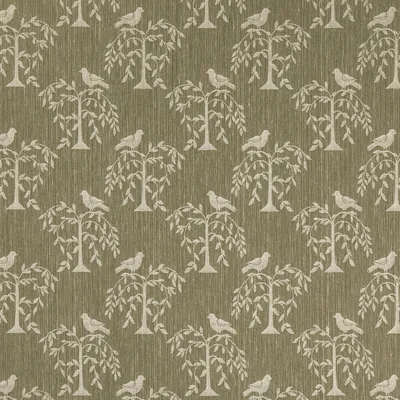 KF432 Willow Fern Drapery and Upholstery Fabric by the yard