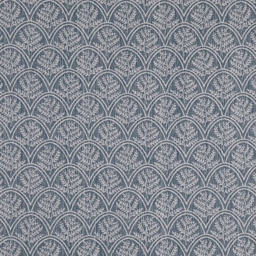 Trellis Sky Blue Abstract & Geometric Woven Patterns Drapery and Upholstery Fabric by the Yard