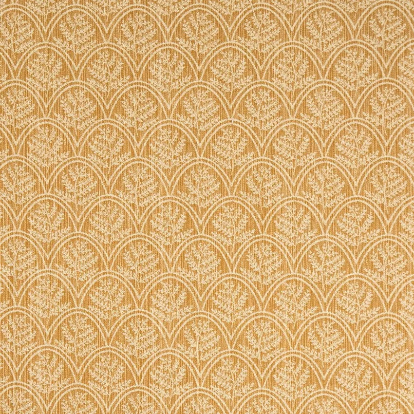 Trellis Amber Gold & Yellow Abstract & Geometric Woven Patterns Drapery and Upholstery Fabric by the Yard