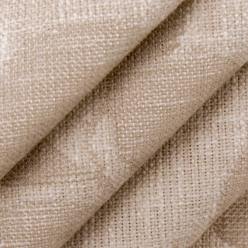 Orchard Fawn Beige & Taupe Leaves Woven Patterns Drapery and Upholstery Fabric by the Yard — Upholstery and Drapery Fabric