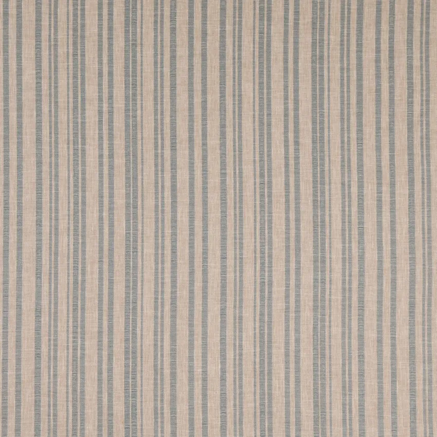 Hearth Sky Blue Stripe Woven Patterns Drapery and Upholstery Fabric by the Yard
