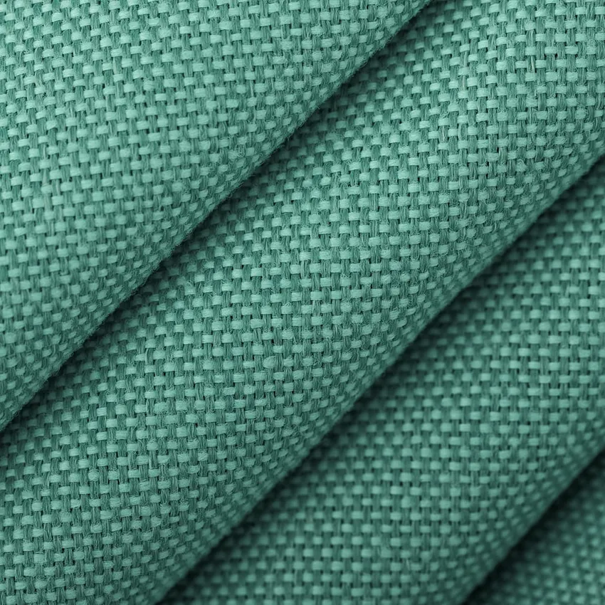 Capri Aqua & Teal Plain & Solid Tweed & Textures Upholstery Fabric by the Yard — Upholstery Fabric