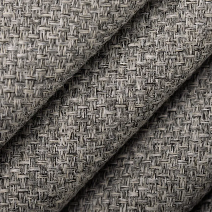 Sterling Grey & Silver Plain & Solid Tweed & Textures Upholstery Fabric by the Yard — Upholstery Fabric