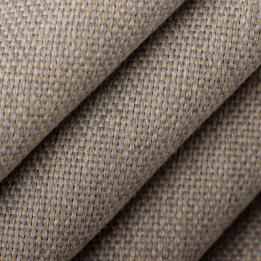 Driftwood Beige & Taupe and Grey & Silver Plain & Solid Tweed & Textures Upholstery Fabric by the Yard — Upholstery Fabric
