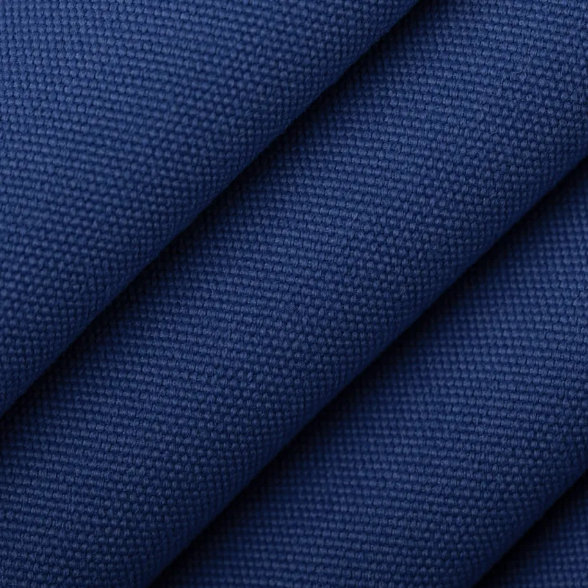 Cobalt Blue Plain & Solid Canvas Denim & Twill Upholstery Fabric by the Yard — Upholstery Fabric