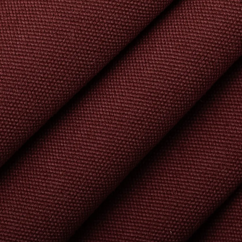 Wine Red & Burgundy Plain & Solid Canvas Denim & Twill Upholstery Fabric by the Yard — Upholstery Fabric