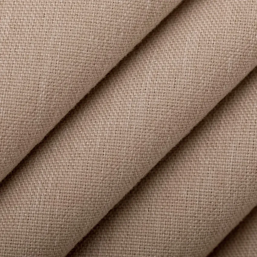 Latte Beige & Taupe Plain & Solid Tweed & Textures Upholstery Fabric by the Yard — Upholstery Fabric