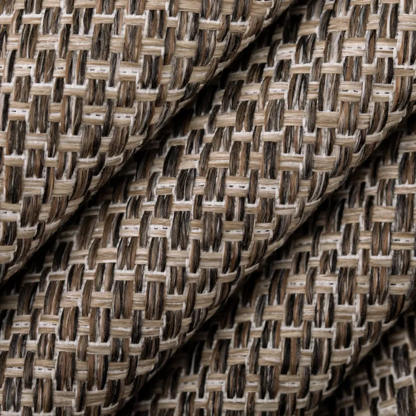 Bark Brown Plain & Solid Tweed & Textures Upholstery Fabric by the Yard — Upholstery Fabric