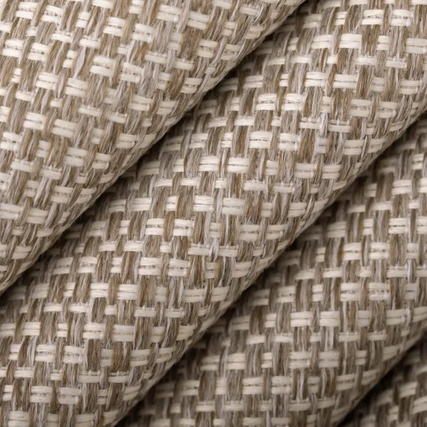 Mushroom Beige & Taupe Plain & Solid Tweed & Textures Upholstery Fabric by the Yard — Upholstery Fabric