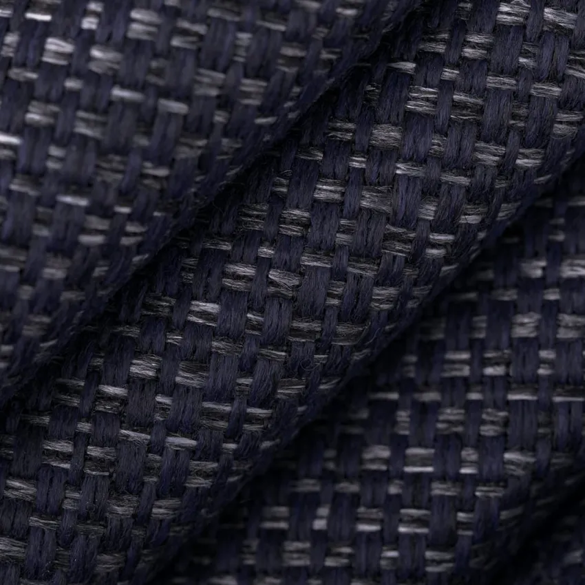 Sapphire Blue Plain & Solid Tweed & Textures Upholstery Fabric by the Yard — Upholstery Fabric