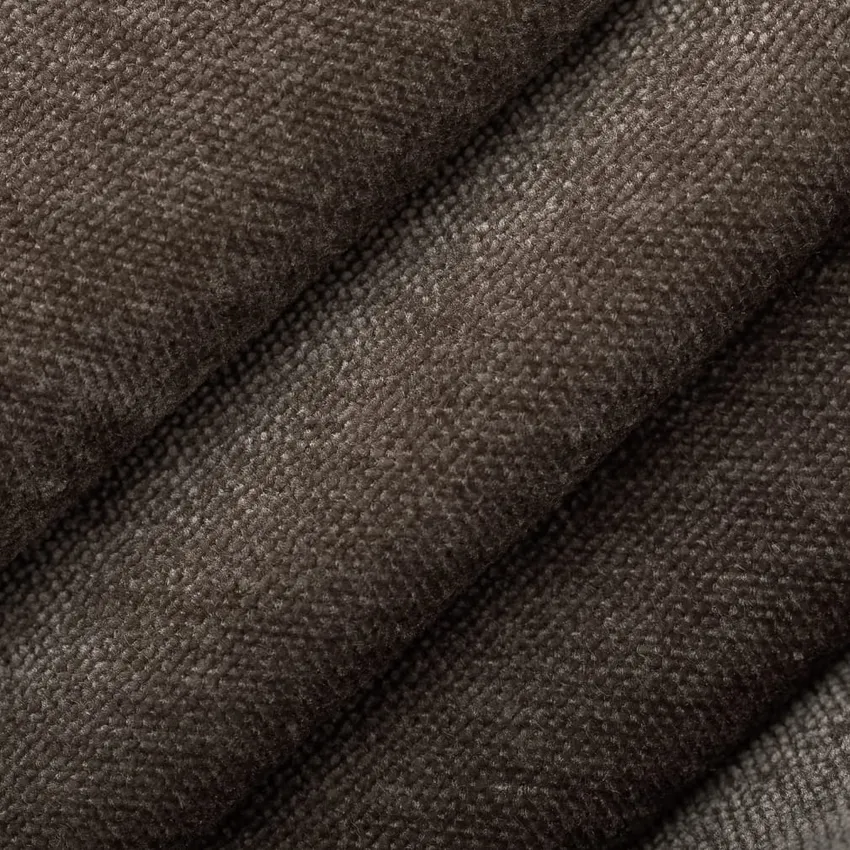Walnut Brown Plain & Solid Chenille Drapery and Upholstery Fabric by the Yard — Upholstery and Drapery Fabric