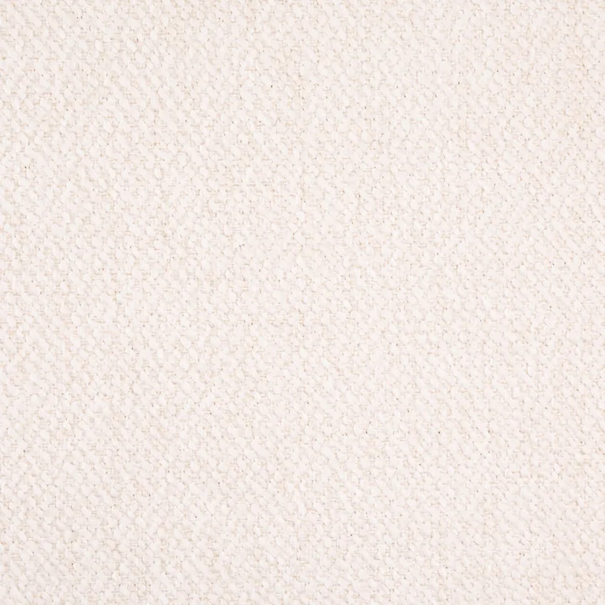 Chalk White & Ivory Plain & Solid Boucle Upholstery Fabric by the Yard