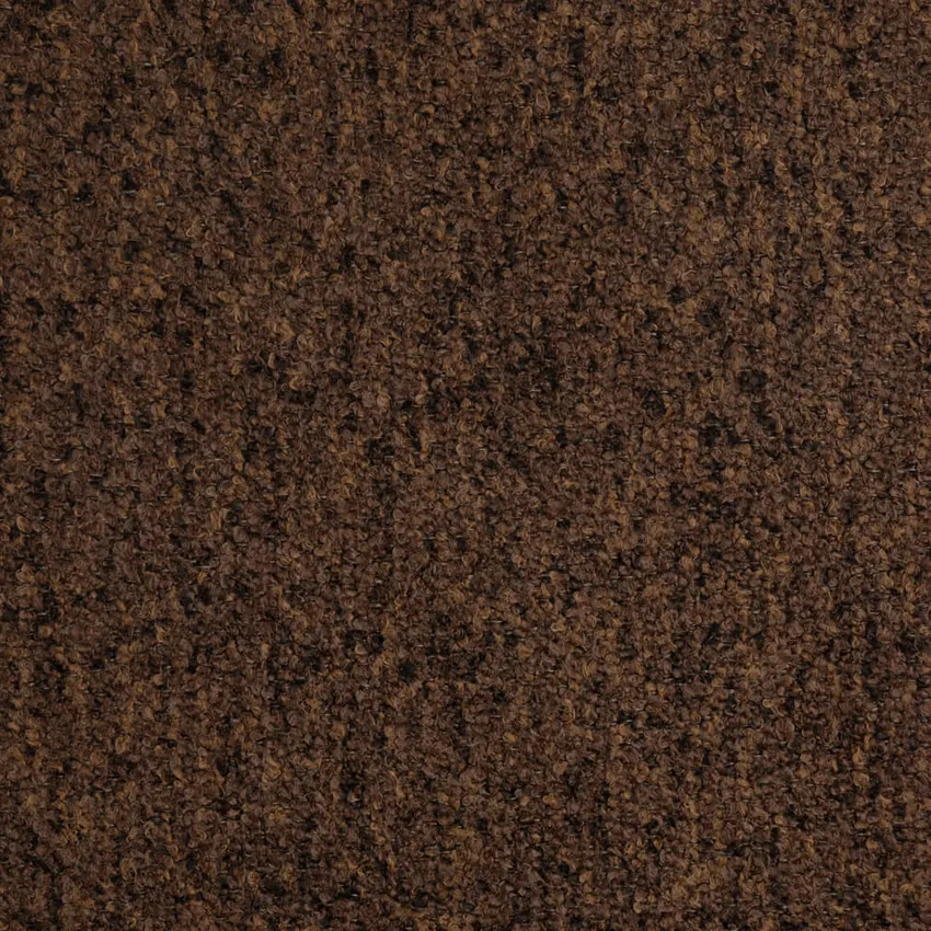 Walnut Brown Plain & Solid Boucle Upholstery Fabric by the Yard