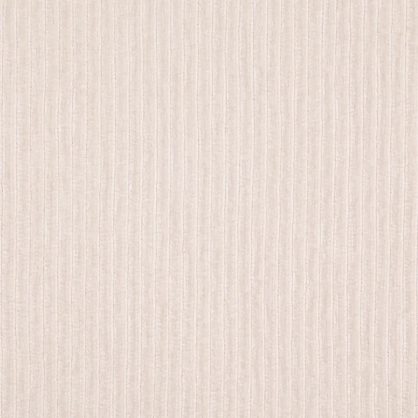 Eggshell White & Ivory Corduroy Chenille Upholstery Fabric by the Yard
