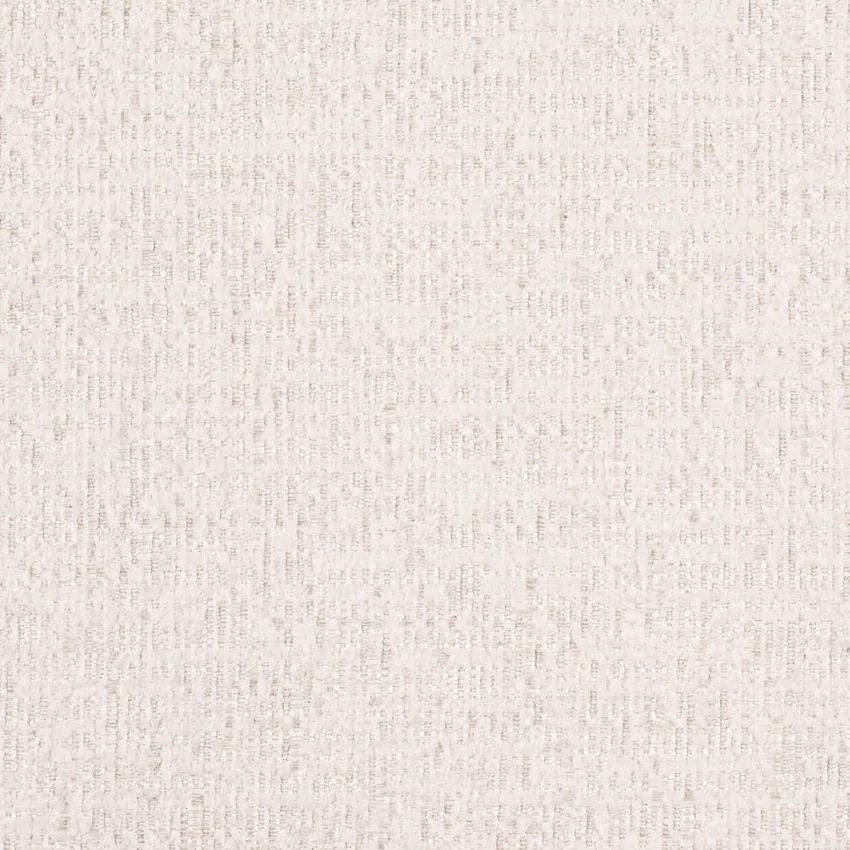 Alabaster White & Ivory Plain & Solid Chenille Upholstery Fabric by the Yard