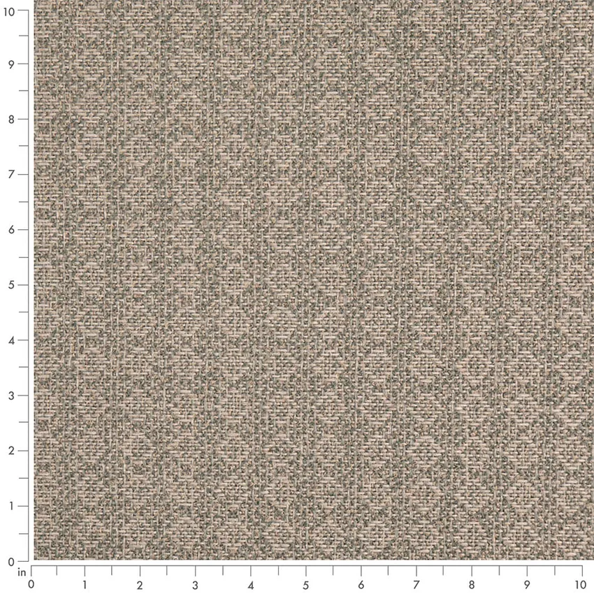 Mineral Aqua & Teal Abstract & Geometric Woven Patterns Upholstery Fabric by the Yard — Scale in inches