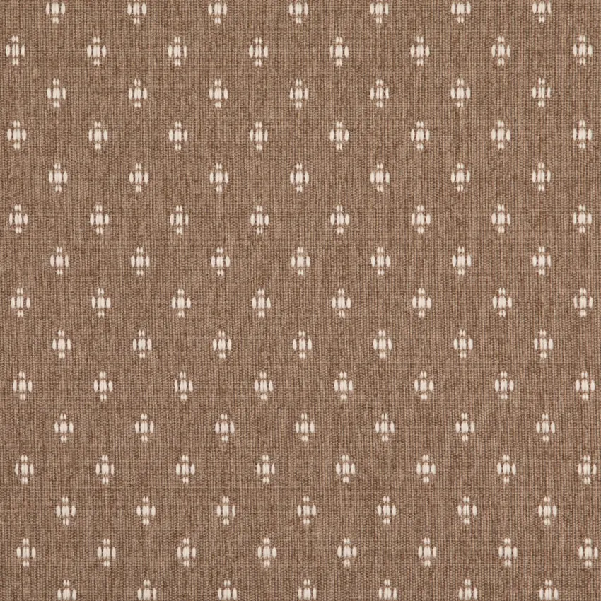 Khaki Brown Abstract & Geometric Woven Patterns Upholstery Fabric by the Yard