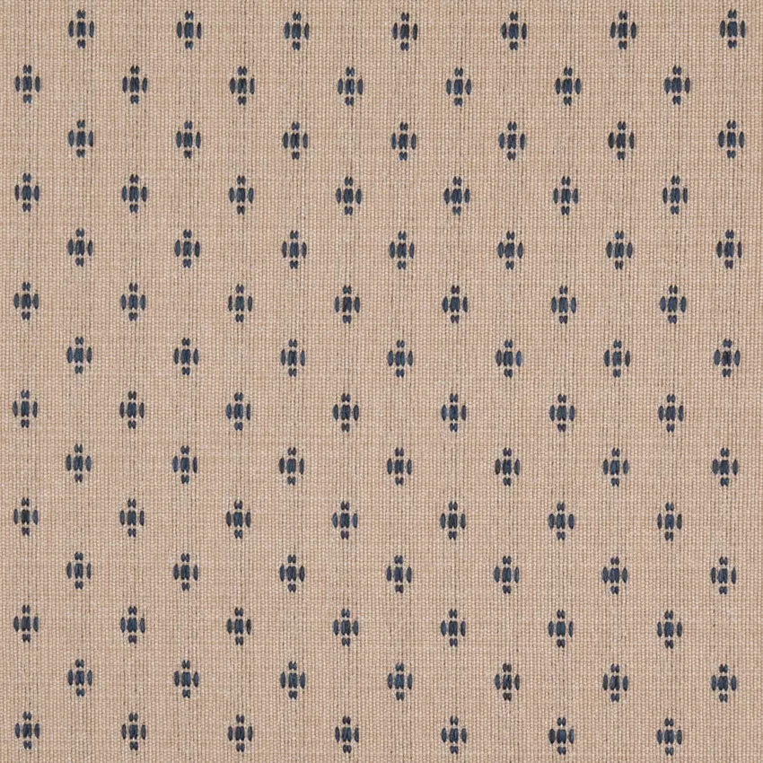 Adriatic Blue Abstract & Geometric Woven Patterns Upholstery Fabric by the Yard